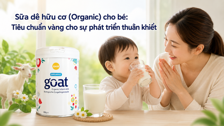Sữa dê hữu cơ (Organic) cho bé: Tiêu chuẩn vàng cho sự phát triển thuần khiết