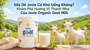 Sữa Dê Jovie Có Khó Uống Không? Khám Phá Hương Vị Thanh Nhẹ Của Jovie Organic Goat Milk